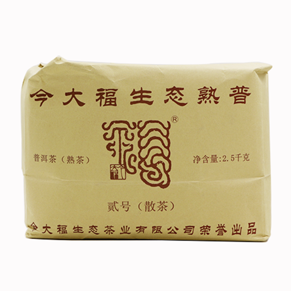 今大福2015年生態熟普貳號散茶