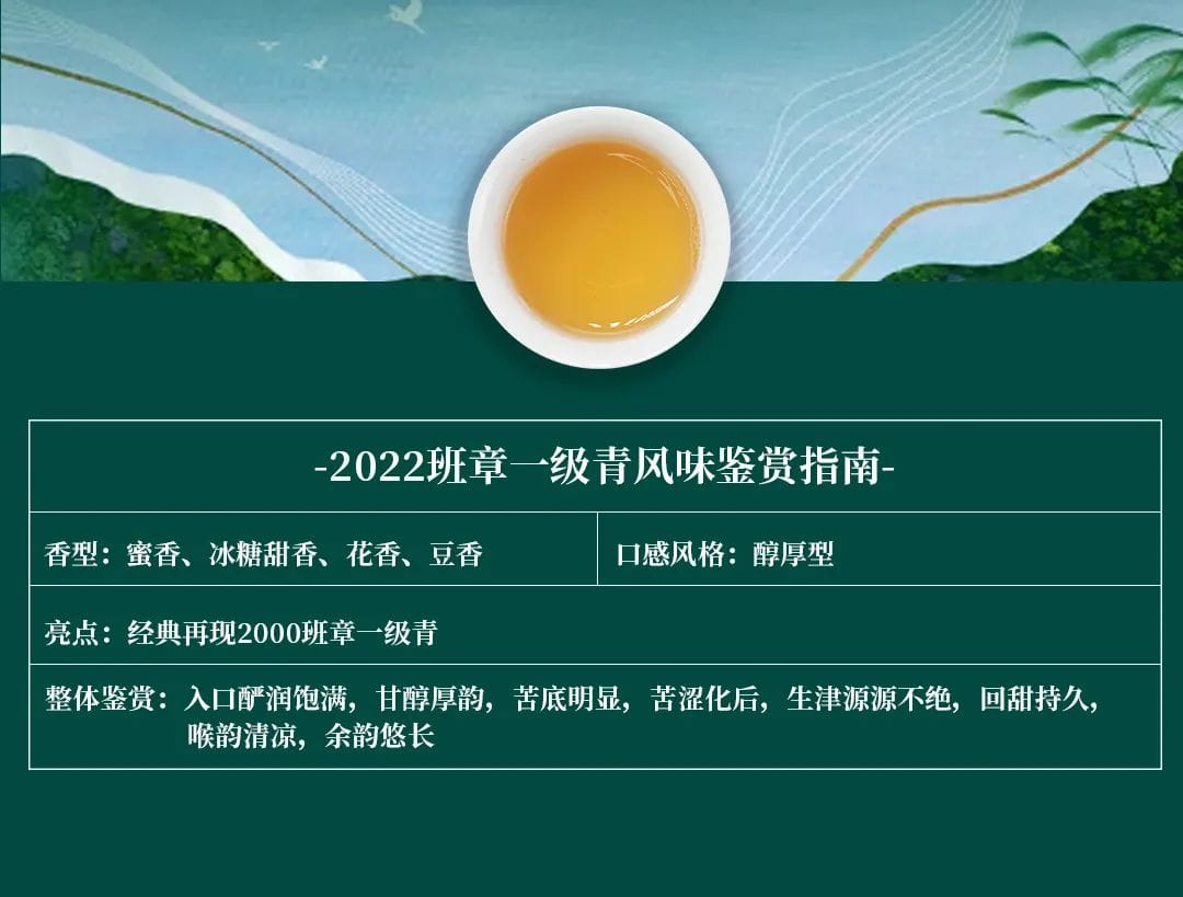 今大福2022年班章一級青餅 今大福2022年班章一級青餅