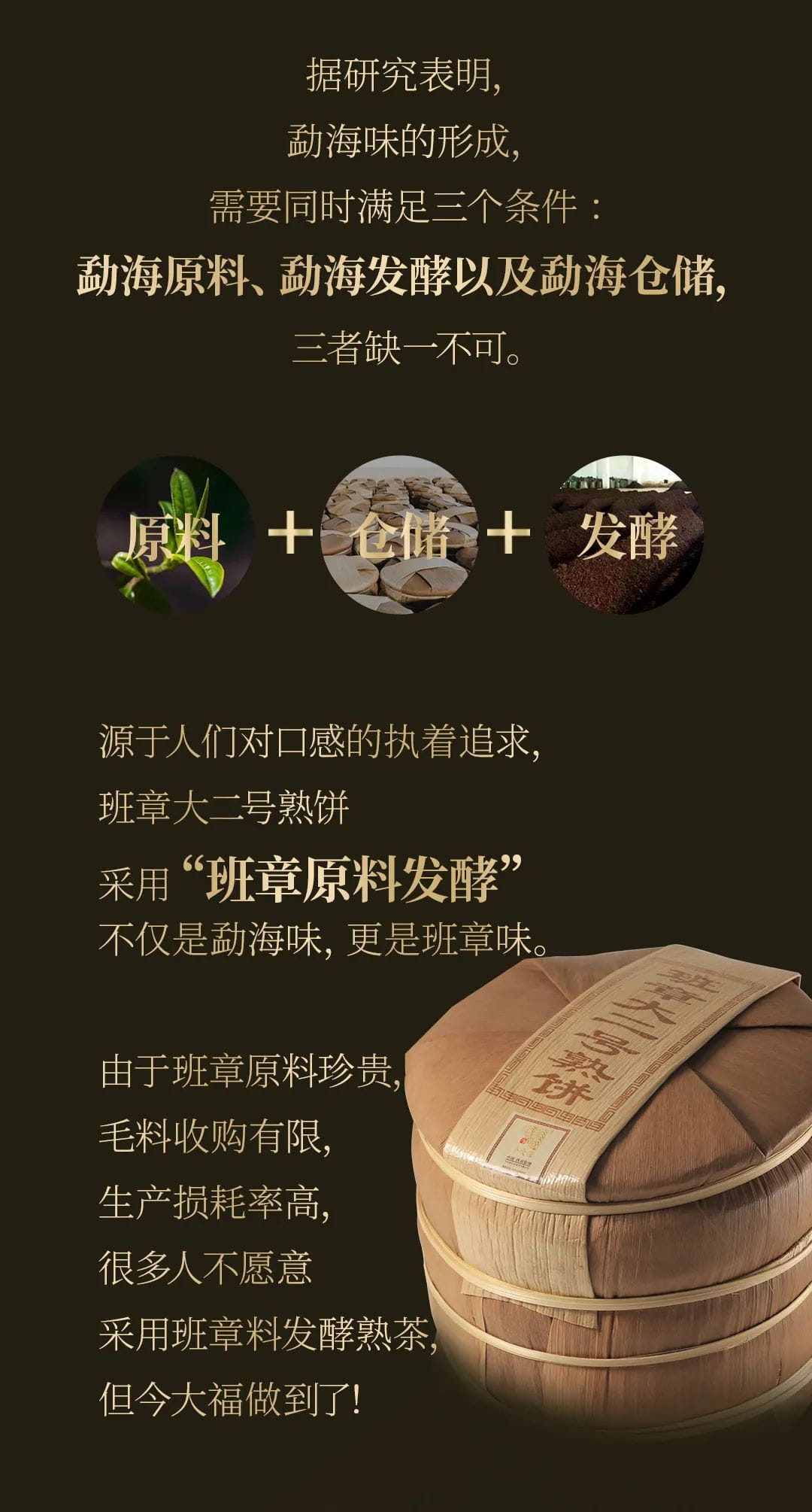 今大福2020年班章大二號熟餅