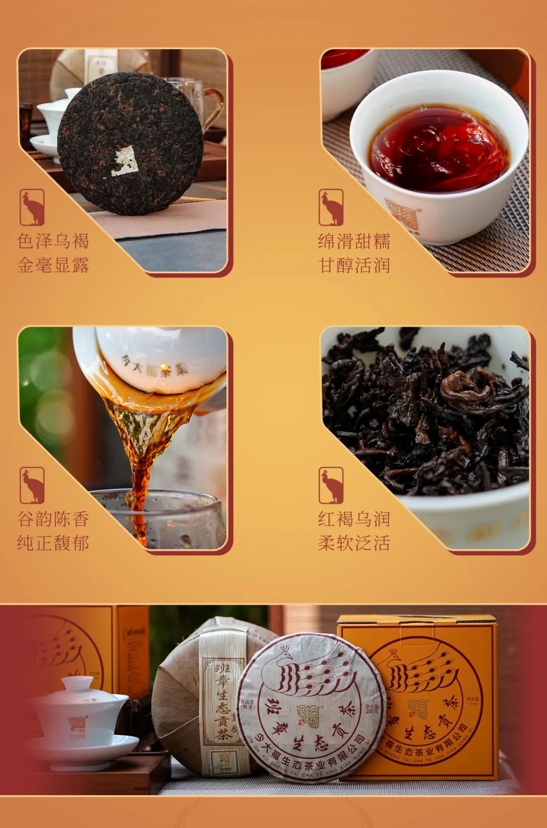 今大福2024年班章孔雀生態貢茶